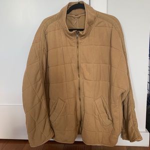 Free People Dolman Quilted Knit Jacket